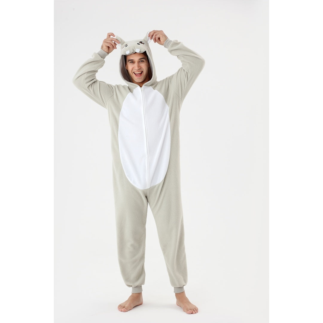 Onesie Animal Fleece Pajamas