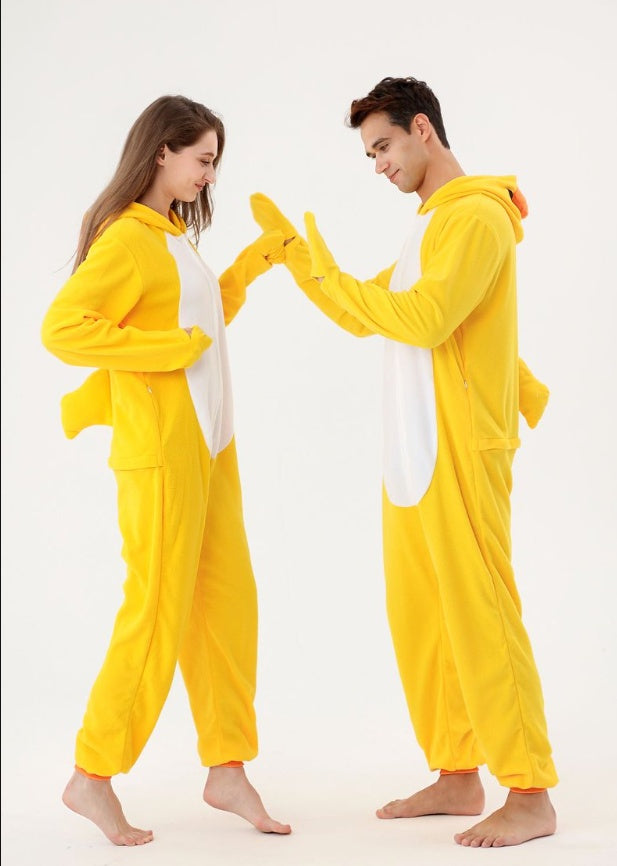 Onesie Duck Fleece Pajamas