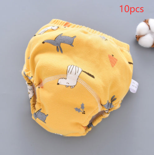 Washable Baby Training Pants 6-layer Gauze Diaper Cover