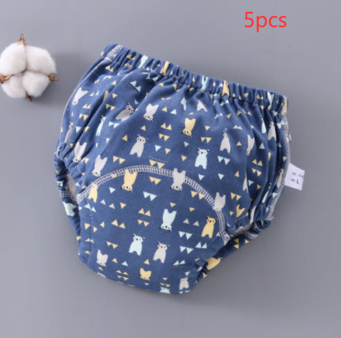 Washable Baby Training Pants 6-layer Gauze Diaper Cover