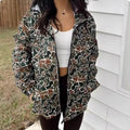 Women's Duck Camouflage Hooded Jacket