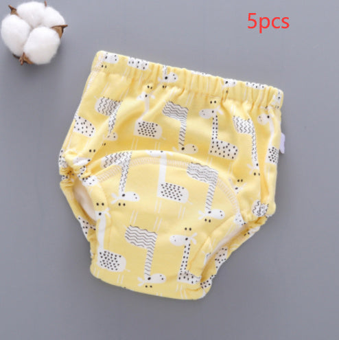 Washable Baby Training Pants 6-layer Gauze Diaper Cover