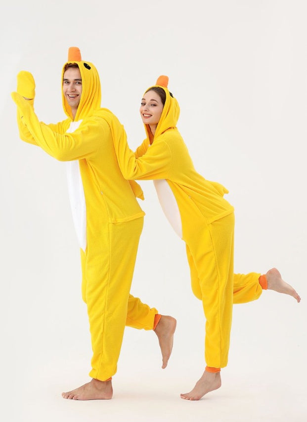 Onesie Duck Fleece Pajamas