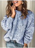 Polka Dot Knitted Women’s Sweater